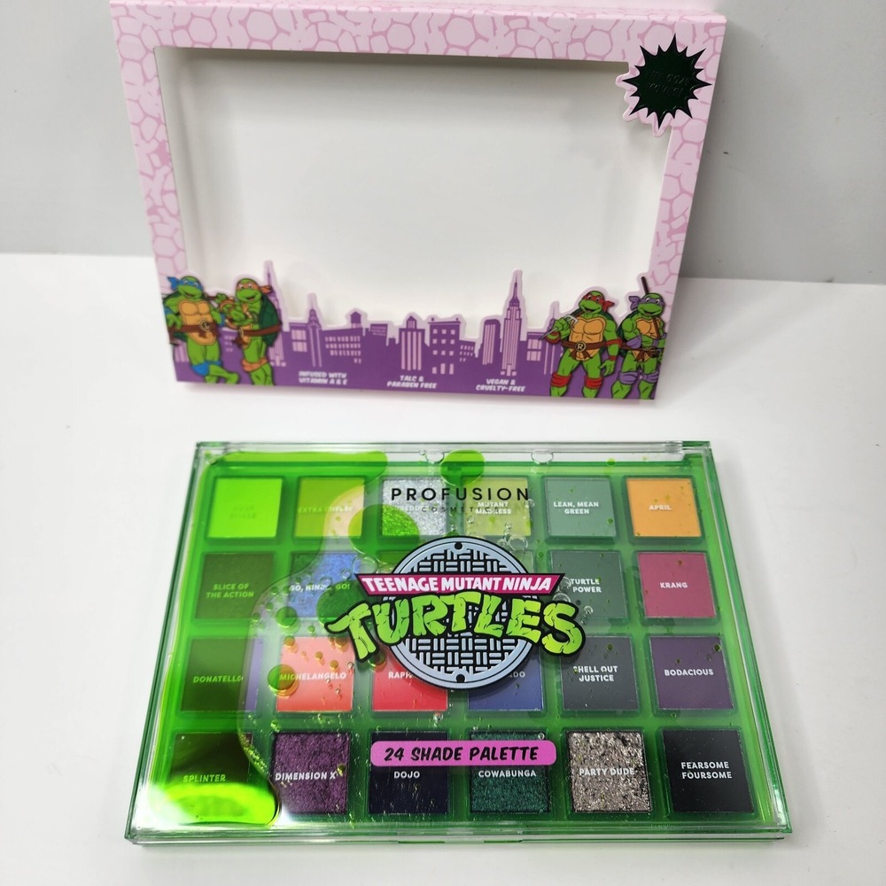Profusion Cosmetics Teenage Mutant Ninja Turtles Eye Shadow (24) Slime Ooze New